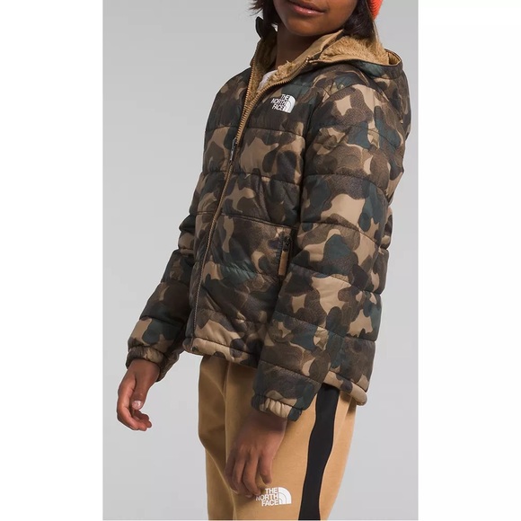 The North Face Boys' Reversible Mt Chimbo Full Zip Hooded Jacket - Picture 3 of 16